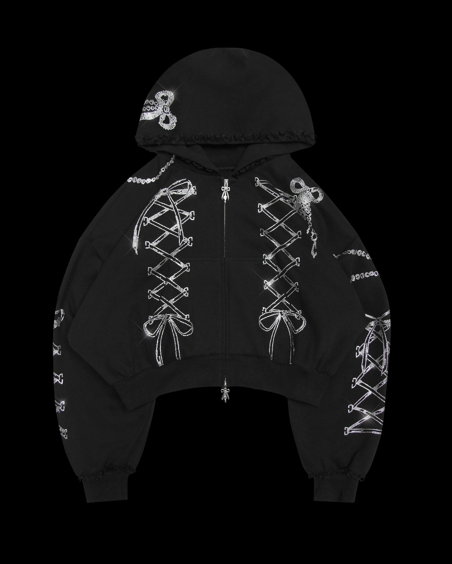 NMDCLLC CONFESSIONS RHINESTONE TRACKSUIT
