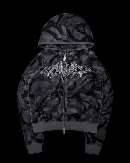 NM BLADE CAMO VELOUR TRACKSUIT