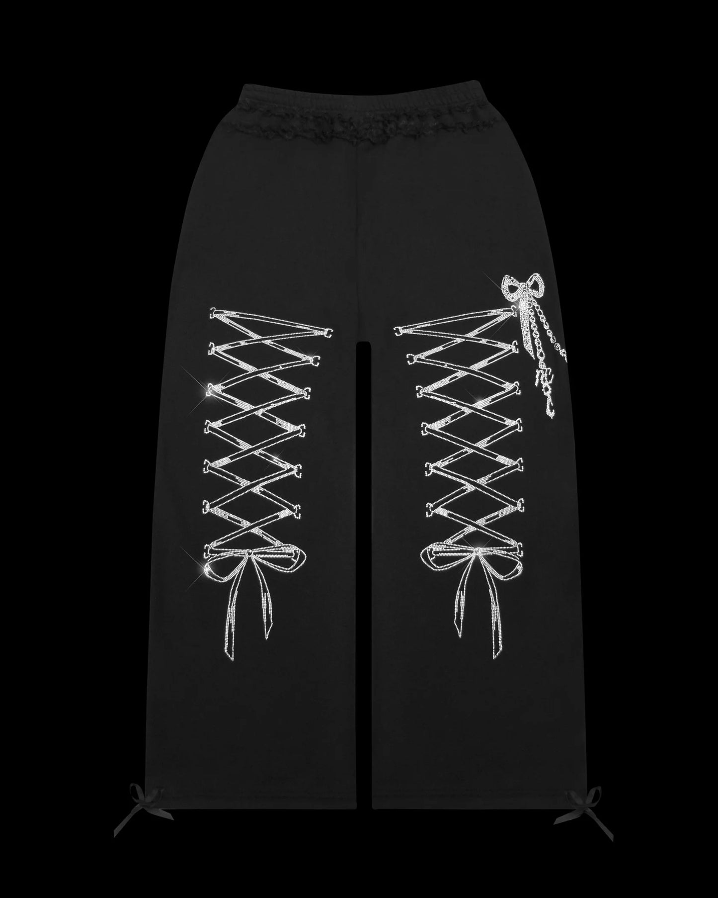 NMDCLLC CONFESSIONS RHINESTONE TRACKSUIT