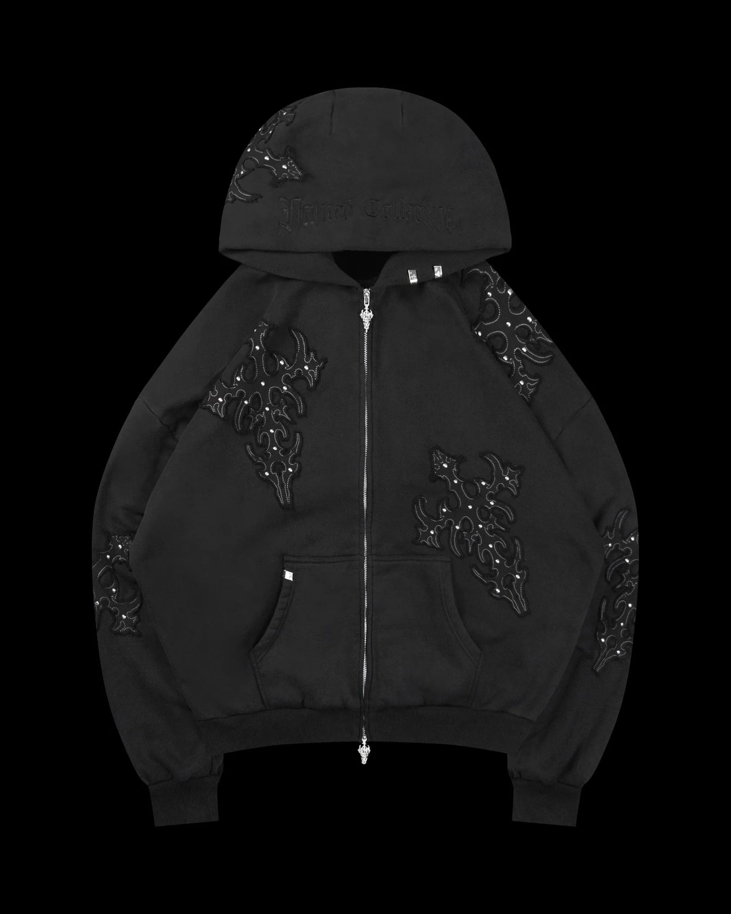 NMDCLLC SINNER STUDDED TRACKSUIT